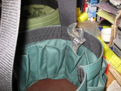 The Bottom of Inside the bags are made of a Durable Neoprene Material