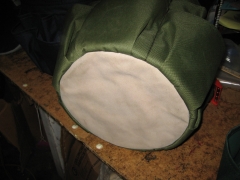 Each bottom of bags has a very tough bottom made out of chrome leather